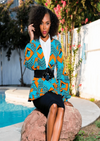 Nonye African Print top