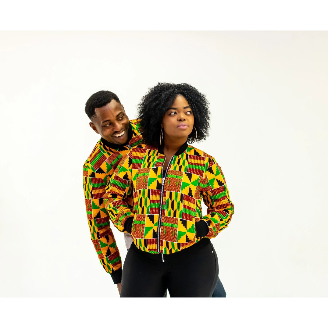 Kente bomber jacket hotsell